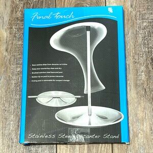 Stainless Steel Decanter Stand By Final Touch